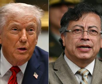 Trump vuelve a amenazar a Colombia.