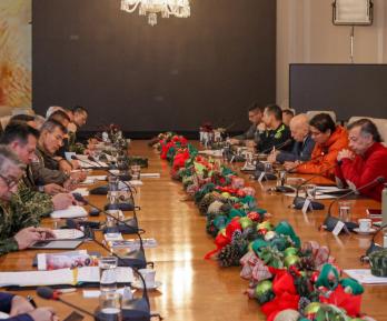 Consejo de seguridad. / Foto: Presidencia.