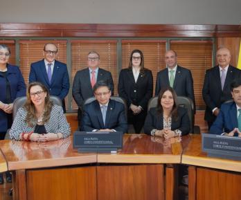 Corte Constitucional sobre el decreto 1390. / Foto: Corte Constitucional.