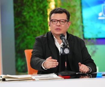 Gerente de RTVC, Hollman Morris. / Foto: RTVC.