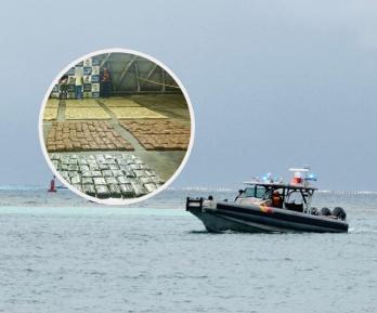 Incautación de cocaína / Fotos: Armada Nacional.