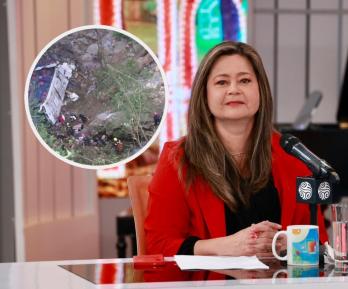 MinTransporte sobre bus accidentado en Antioquia. / Fotos: MinTransporte.