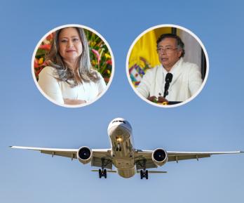 Tiquetes aéreos en Colombia. / Fotos: Presidencia y Freepik.