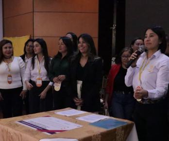 Mujeres colombianas en la minería. / Foto: X MinMinas.