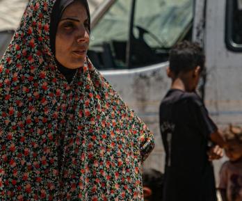 Palestinos. / Foto: Onu News.