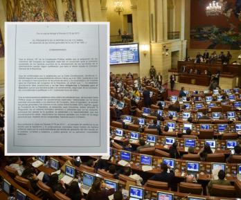 Propuesta de MinHacienda a congresistas. / Foto: AFP y redes sociales.