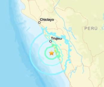Sismo en Perú de magnitud 6,0 deja 25 heridos y varios daños materiales en escuelas y hospitales al norte de Perú 