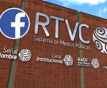 RTVC Noticias llega al millón de seguidores en FB. / Fotos: RTVC y FB.