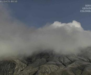 Actividad sísmica en volcanes del Cauca en enero 2026