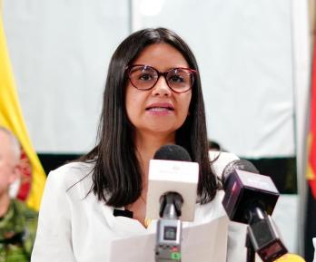 Angie Rodríguez. / Foto: Presidencia.