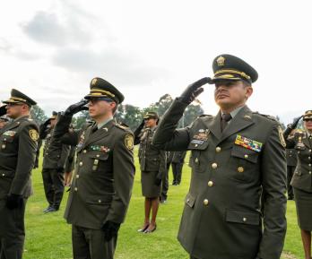 Cambios en la cúpula de la Policía. / Foto: Presidencia.