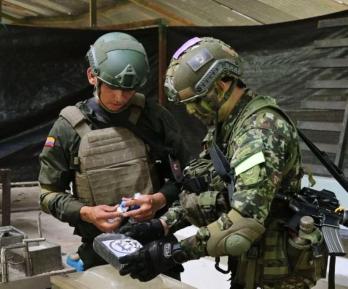 Incautación de cocaína / Fotos: X MinDefensa.