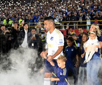 Falcao regresa a Millonarios. / Foto: AFP.