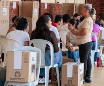 Jurado de votación. / Foto: Registraduría.