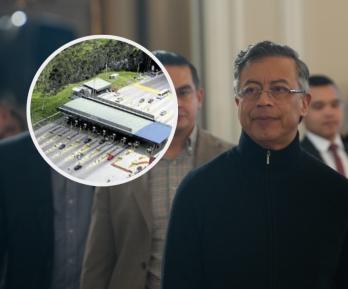 Petro sobre concesiones viales. / Fotos: Presidencia y ANI.