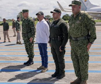 Petro da orden a fuerza pública. / Foto: Presidencia.