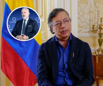 Petro sobre el precio del oro y la decisión de Duque. / Foto: AFP y Presidencia.