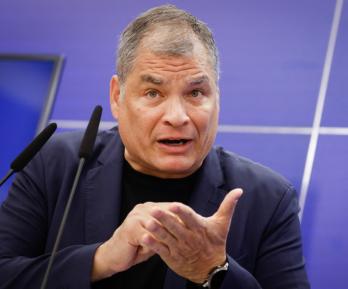 Rafael Correa. / Foto: AFP.