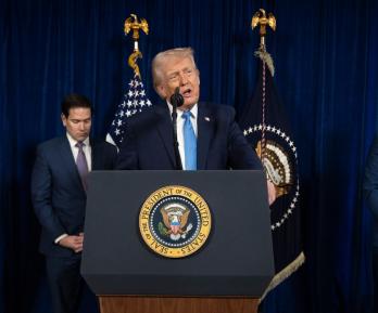 Trump sobre petróleo venezolano. / Foto: AFP.