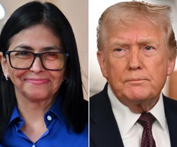Venezuela: llamada telefónica entre Donald Trump y Delcy Rodríguez
