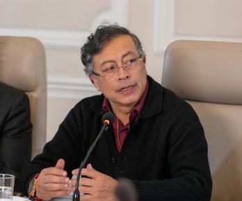 Presidente sobre el salario vital. / Foto: Presidencia.