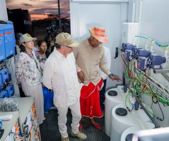 Gobierno entrega planta desalinizadora en La Guajira para llevar agua potable a más de 5 mil habitantes