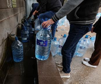 Consumo de agua. / Foto: AFP. 