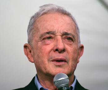 Álvaro Uribe Vélez. / Foto: AFP.