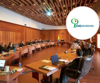 Corte suprema de justicia sobre pensión a sobrevivientes. / Foto: Corte Suprema de Justicia y Colpensiones.
