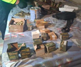 Desmantelan en Bogotá un taller con explosivos y armas del ELN.