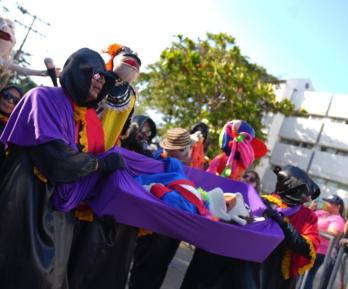 Entierro de Joselito Carnaval. / Foto: Carnaval de Barranquilla.