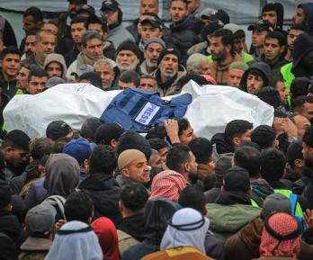 El CJP reporta el segundo año consecutivo con cifras históricas de víctimas de periodistas, con el genocidio en Gaza como el escenario más letal.