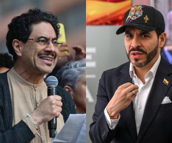 Iván Cepeda ganaría intención de voto. / Fotos: AFP.