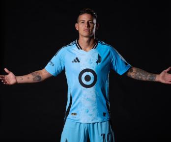 James Rodríguez en Minnesota United. / Foto: X James Rodríguez.