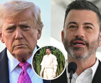 Kimmel responde críticas de Trump a Bad Bunny. / Fotos: AFP.