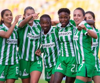 Triunfo de Nacional Femenino en Bogotá. / Foto: Santiago Villegas - RTVC.