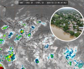 Nuevo frente frío. / Foto: Ideam y UNGRD.