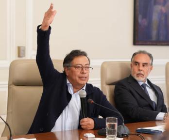 Información de complot del presidente Petro. / Foto: Presidencia.