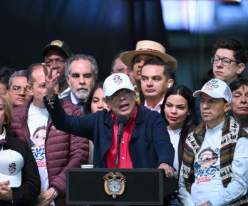 Petro sobre código fuente de software para elecciones. / Foto: AFP.