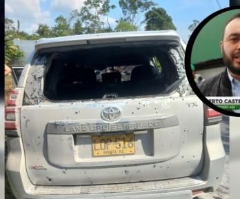 Recompensa de $200 millones por responsables de atentado contra Jairo Castellanos