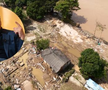 Petro ordena investigar inundaciones en el Caribe y señala manejo irregular