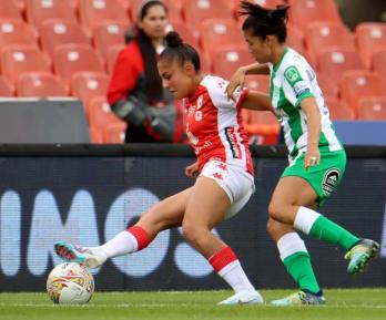 El duelo entre Santa Fe y Nacional por la Liga Femenina por Señal Colombia