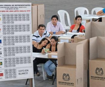Así quedó el tarjetón para las elecciones al Senado y Cámara de Representantes