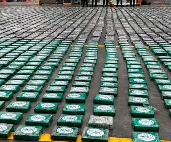 Policía Nacional Incautó 4 toneladas de cocaína del Clan del Golfo que iban hacia Londres desde Urabá