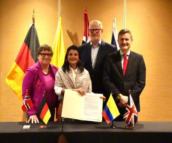 3 Países renuevan alianza por la protección de bosques con Colombia.