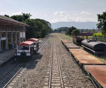 Corredor férreo en Colombia. / Foto: X de MinTransporte.