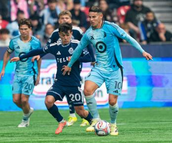 Debut de James Rodríguez. / Foto: AFP.