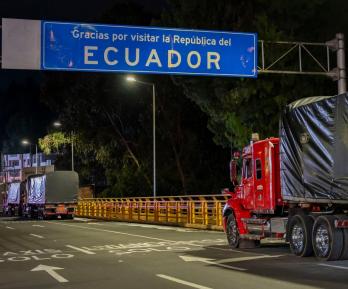 Aranceles de Colombia a Ecuador. / Foto: AFP.