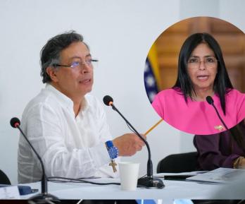 Encuentro entre Gustavo Petro y Delcy Rodríguez el viernes 13 de marzo