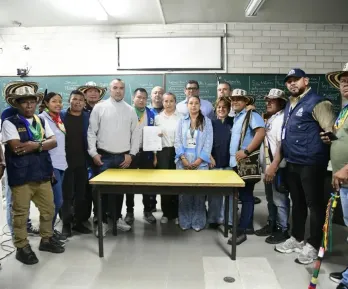 Gobernación de Antioquia y comunidades indígenas firman acuerdos tras Minga en Medellín